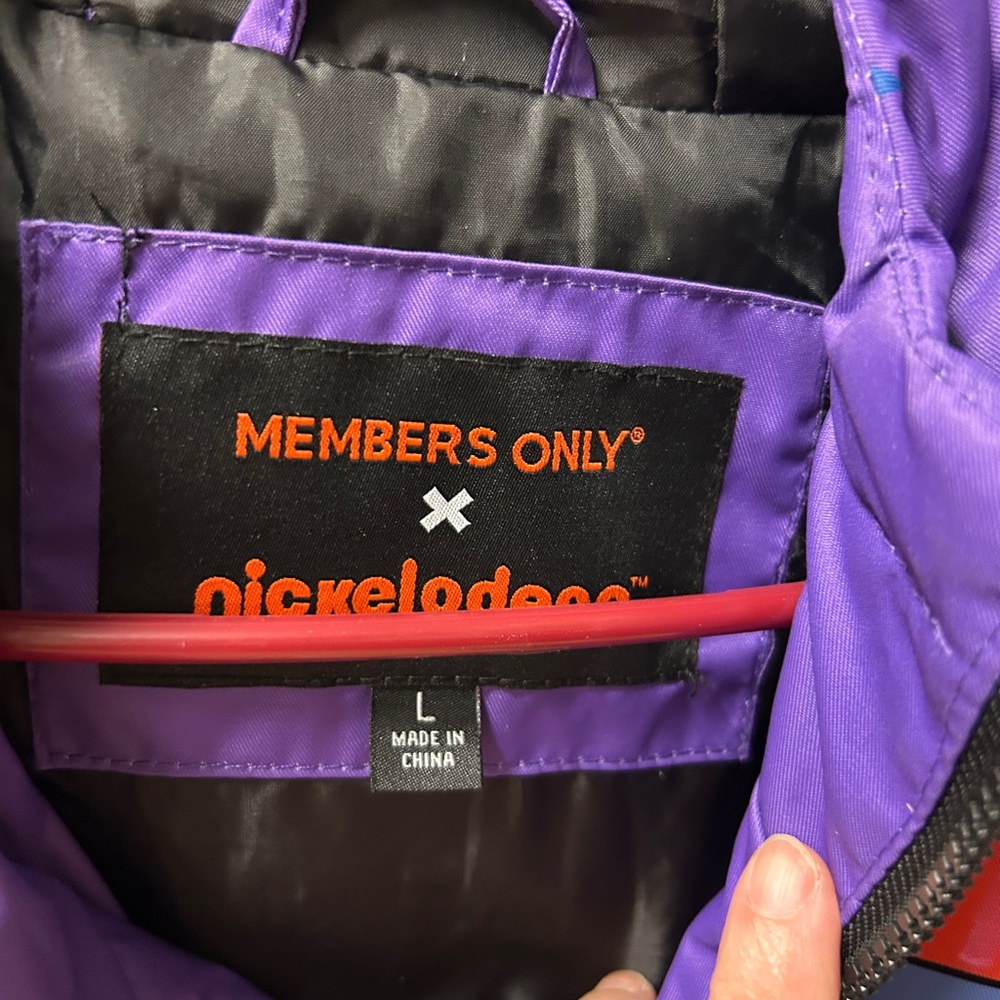 Nickelodeon x Members only  Colorful Cartoon Character Jacket - Picture 6 of 9